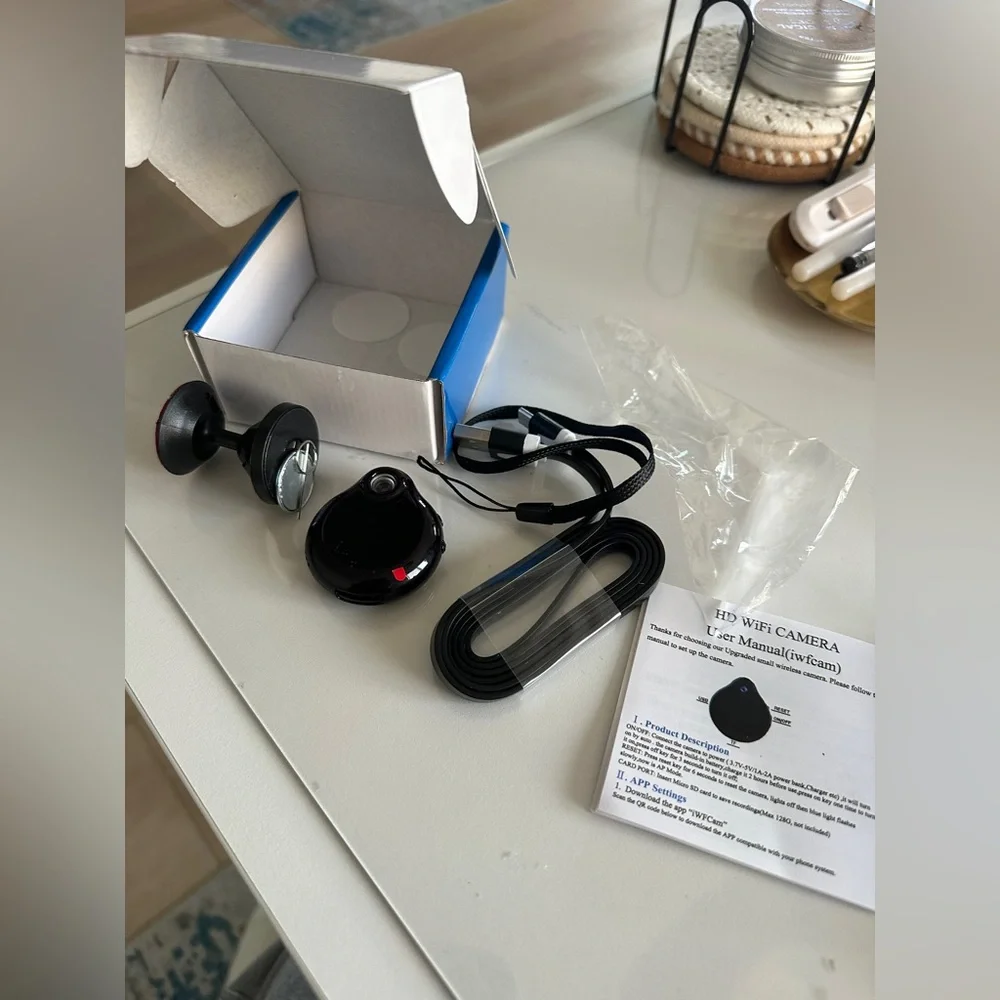 NWT π΅οΈ πππΌπ§ Wearable (Or Not!) Spy Camera Small And Discreet For Safety π§ - Picture 4 of 10